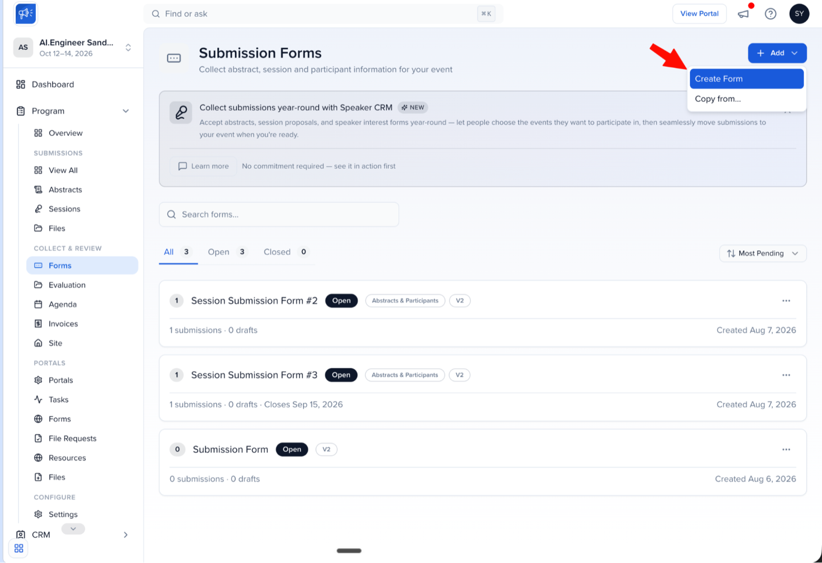 One of the 40 Sessionboard reference screenshots, the customer’s annotation still on it